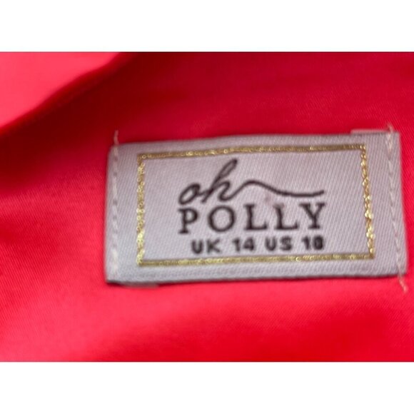 Oh Polly strappy top Size new with tags. Neon pink size 10: - Picture 4 of 4